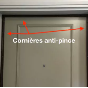 Sécurité extérieur de porte