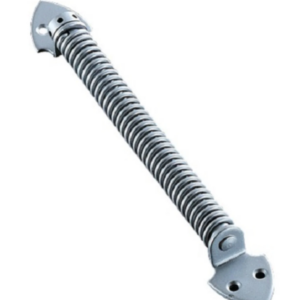 Ferme-porte à ressort Spiral modèle n°72 avec verni diamètre 19 mm acier finition argent GROOM 172001U