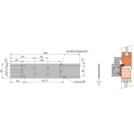 Accessoires de ferme-portes HR400 HERACLES