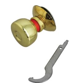 Bouton de tirage Vachette à bouton tube fixe - 1900