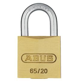 Cadenas Abus 20 mm laiton s'entrouvrant - 65/20 KA 6201