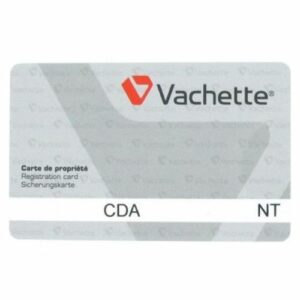 Carte de propriété Vachette pour clé de cylindre