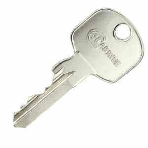 Clé plate Carmine ALPHA LOCK 6G Decayeux laiton nickelé - 23000-…
