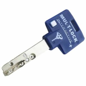 Clé réversible INTERACTIVE profil 262 Mul-T-Lock à point PVC