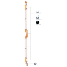 Crémone pompier PANAMA Fapim avec jeu de pênes blanc RAL9010 - 8300B10054_32