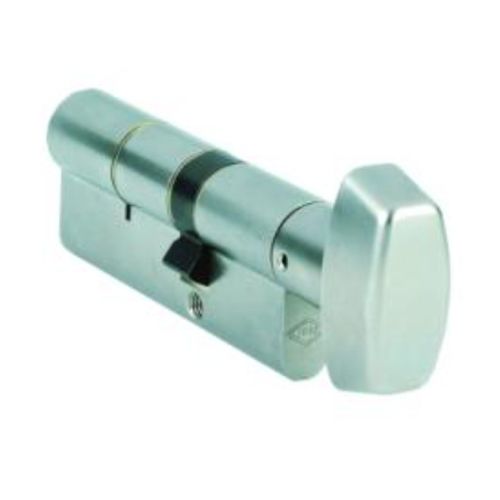 Cylindre à bouton JPM profil européen 90 mm laiton poli - 832627-01-0A