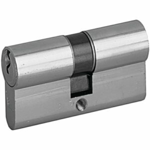 Cylindre double entrée Metalux pour menuiserie métallique