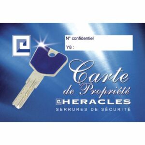 Cylindre européen A2P* pour serrure carénée Sésame 1 HERACLES - Y8