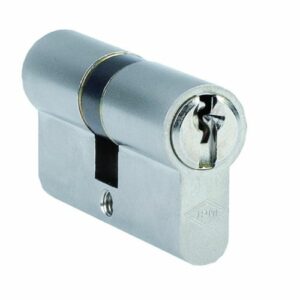 Cylindre européen Cisa à 5 goupilles laiton nickelé