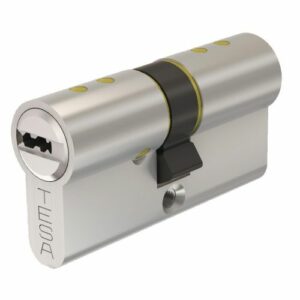 Cylindre européen Tesa TX 80 nickelé