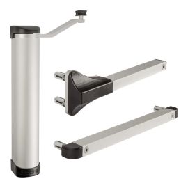 Ferme portail LOCINOX hydraulique lion argent - P00008967-SILV