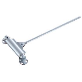 Ferme-porte à tige Groom Tirex galet simple finition argent