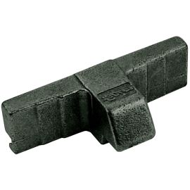 Gâche simple universelle Fapim modèle 4134 zamak noir - 4134_Z5