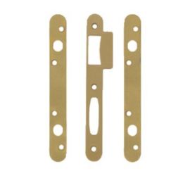 Jeu de gâche TRILOCK VACHETTE réversible A2P* pour serrure plates 5900 bout rond - 16633000