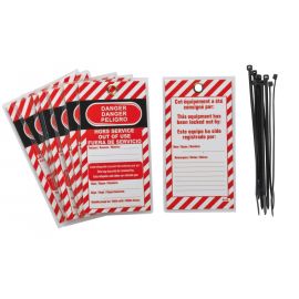 Pack de 10 étiquettes de consignation multilingues (FR/GB/ES) FTH Thirard