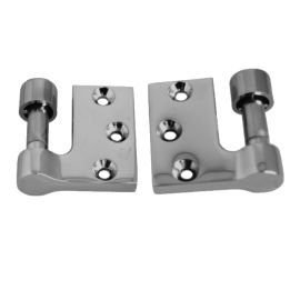 Paire de fiches Stremler à entailler réversible hauteur 55 mm - 3204