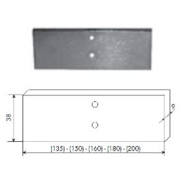 Pêne centre de verrous Iseo