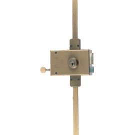 Serrure 3 points JPM en applique KESO 4000S omega A2P** cylindre 45 mm