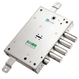 Serrure à larder MOTTURA double panneton à 3 points A2P pour porte blindé - 52571.R28H