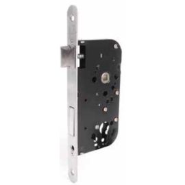 Serrure bec de cane Tesa Soprano axe 50 mm têtière laitonnée - T41355RHL