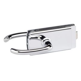 Serrure de milieu LAGUNE Stremler Assa Abloy série 4361 bec de cane et béquilles avec déport chromé mat - 4361.31.0