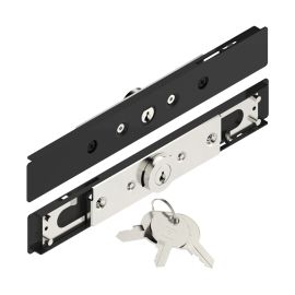 Serrure de sécurité Tirrad AA4 à cylindre rond longueur 6 mm 2 pivots
