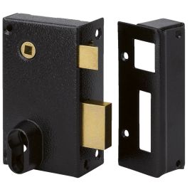 Serrure de sureté Metalux verticale à fouillot profil européen 9814 G poussant - FE98144020
