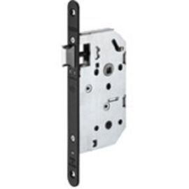 Serrure monopoint à larder FTH Thirard Monomax bec de cane réversible bout rond axe 50 mm noire – 00056800