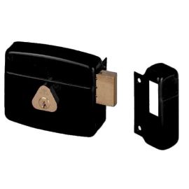 Serrure monopoint CISA en applique horizontal à pêne dormant axe 70 mm - 300502