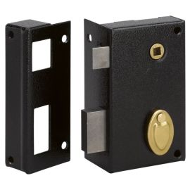 Serrure monopoint en applique Metalux 6 gorges verticale à fouillot 805 R/70 gauche poussant
