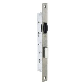 serrure monopoint Metalux à larder profil étroit pêne dormant et rouleau série 4 - F104210010