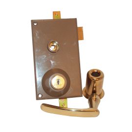 Serrure multipoints en applique 787 Z Fichet cylindre doré