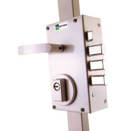 Serrure multipoints en applique Série 468 Mottura en acier à profil européen
