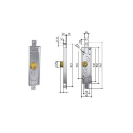 Serrure Prefer pour porte de garage basculante