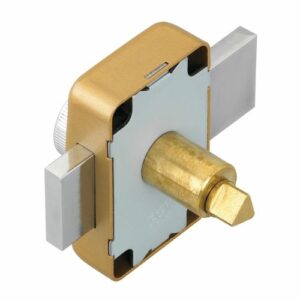 Verrou pompier Couillet à bouton + triangle 14 mm cylindre 40 mm – 570.14