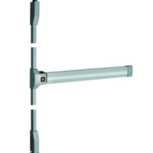 Antipanique push bar 90 mm 1150 PJ 2100 argent JPM PJ2100-08-0A