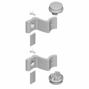 Accessoires pour poignée tubulaire La Croisé DS alu DIVA XI sur mesure