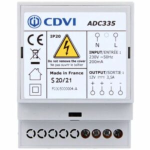 Alimentation à découpage CDVI 12 V 3 A - ADC335