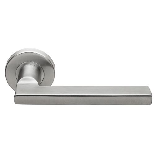 Béquille double massive sur rosace inox 4001 HERACLES - JADE