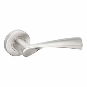 Béquille double massive sur rosace inox 4002 HERACLES - JADE