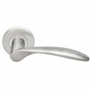 Béquille double massive sur rosace inox 4004 HERACLES - JADE