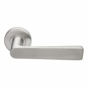 Béquille double massive sur rosace inox 4005 HERACLES - JADE