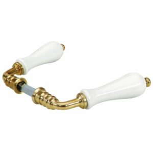 Béquille double Merigous porcelaine Poire - V63...100G