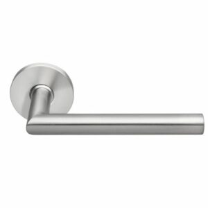 Béquille double sur rosace carrée inox Slim SL01 diamètre 16 mm HERACLES - JADE