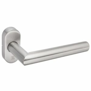 Béquille double sur rosace étroite inox 1394 HERACLES - JADE