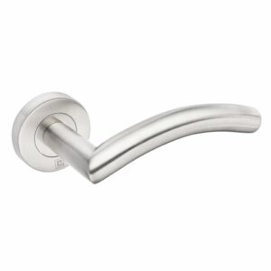 Béquille double sur rosace inox 1494 HERACLES - JADE