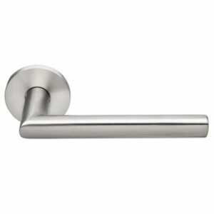 Béquille double sur rosace inox Slim ovale SL00 HERACLES - JADE