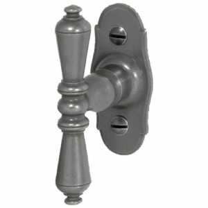 Bouton crémone sur platine Manoir 72 x 32 mm Brionne - V.1070300