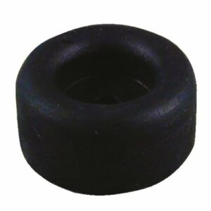 Butoir de sol Select Hardware caoutchouc noir - 325560V