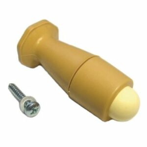 Butoir Select Hardware bal plastique beige 90 mm dévissable - 421610
